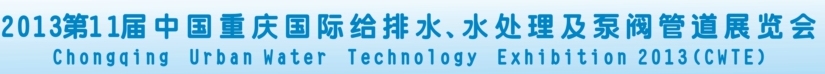 2013第十一屆重慶國際給排水、水處理設(shè)備及泵閥管道展覽會